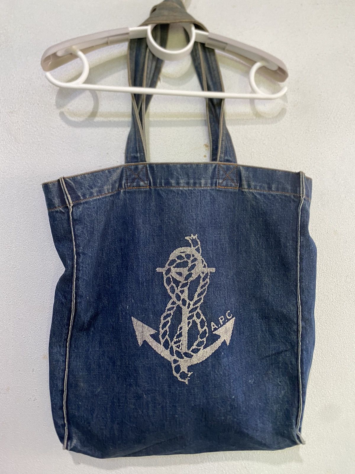 A.P.C. A.P.C Denim Tote Bag Size ONE SIZE - 1 Thumbnail