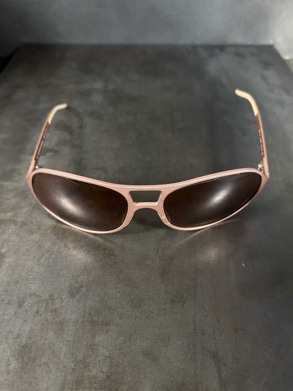 Costume National Vintage Costume National Sunglasses Y2K 2000s Bug Eye Metal Size ONE SIZE - 15 Thumbnail