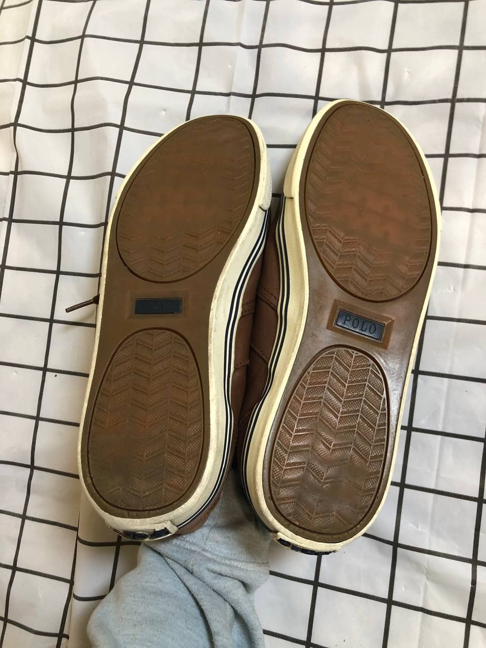 Polo Ralph Lauren Ralph Lauren Hanford Leder Sneaker Herren Neu ungetragen Size US 10 / EU 43 - 16 Thumbnail