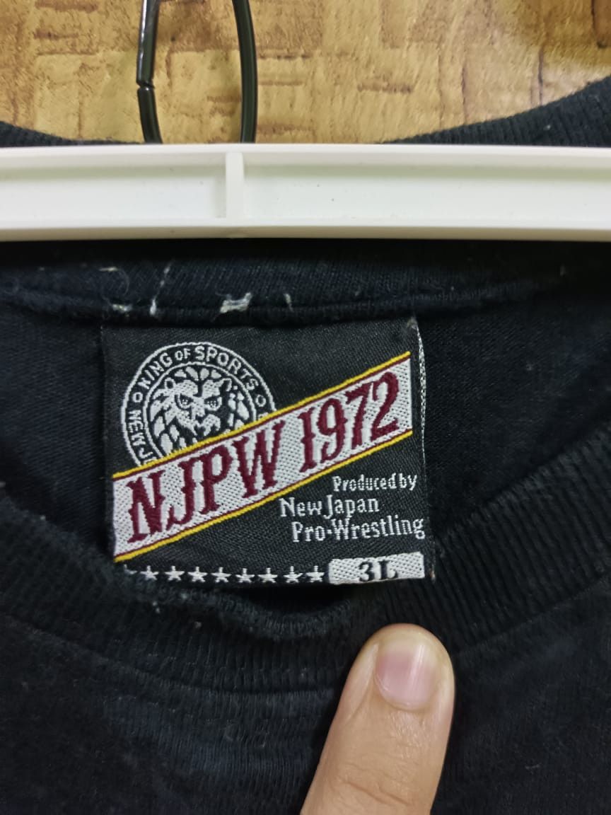 Japanese Brand × Vintage × WWE Vintage New Japan Pro-Wrestling NJPW 1972 Tee Size US XXL / EU 58 / 5 - 5 Thumbnail