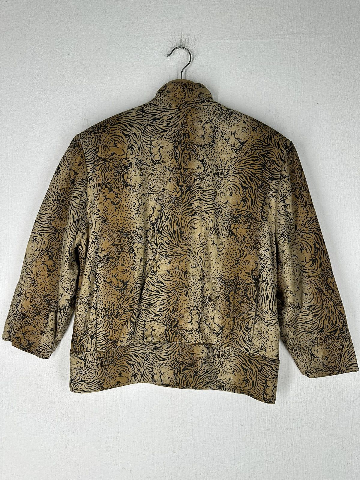Leonard Paris Steals Vintage All Overprint Tiger Leopard Graphic Jacket Size L / US 10 / IT 46 - 6 Thumbnail