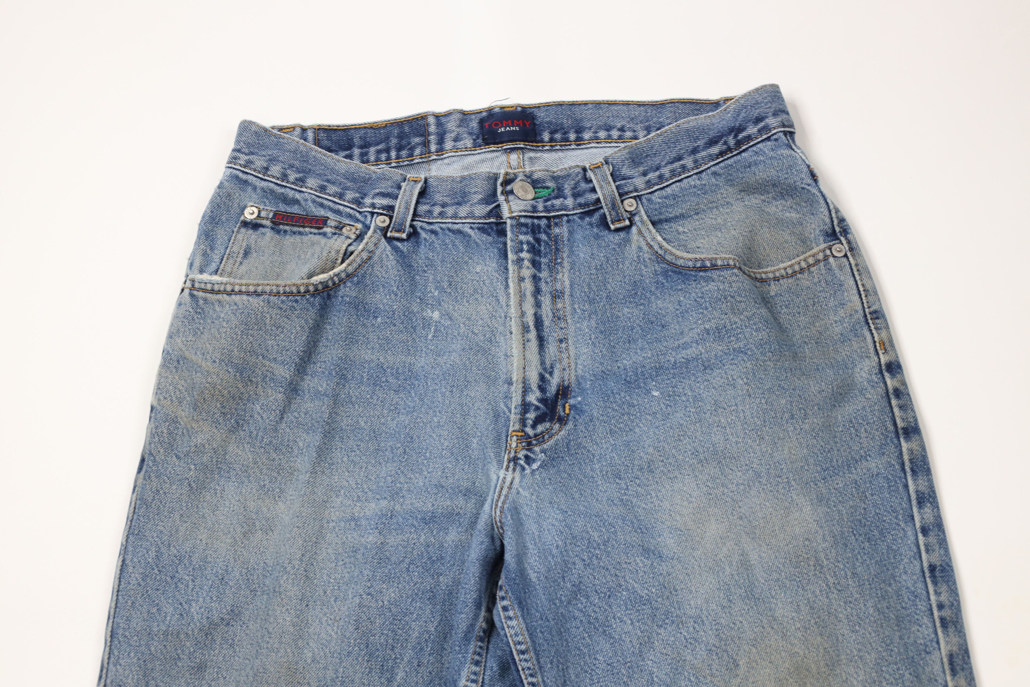 Tommy Hilfiger × Vintage Vintage 90s Tommy Hilfiger Straight Leg Denim Jeans USA Size US 32 / EU 48 - 2 Thumbnail