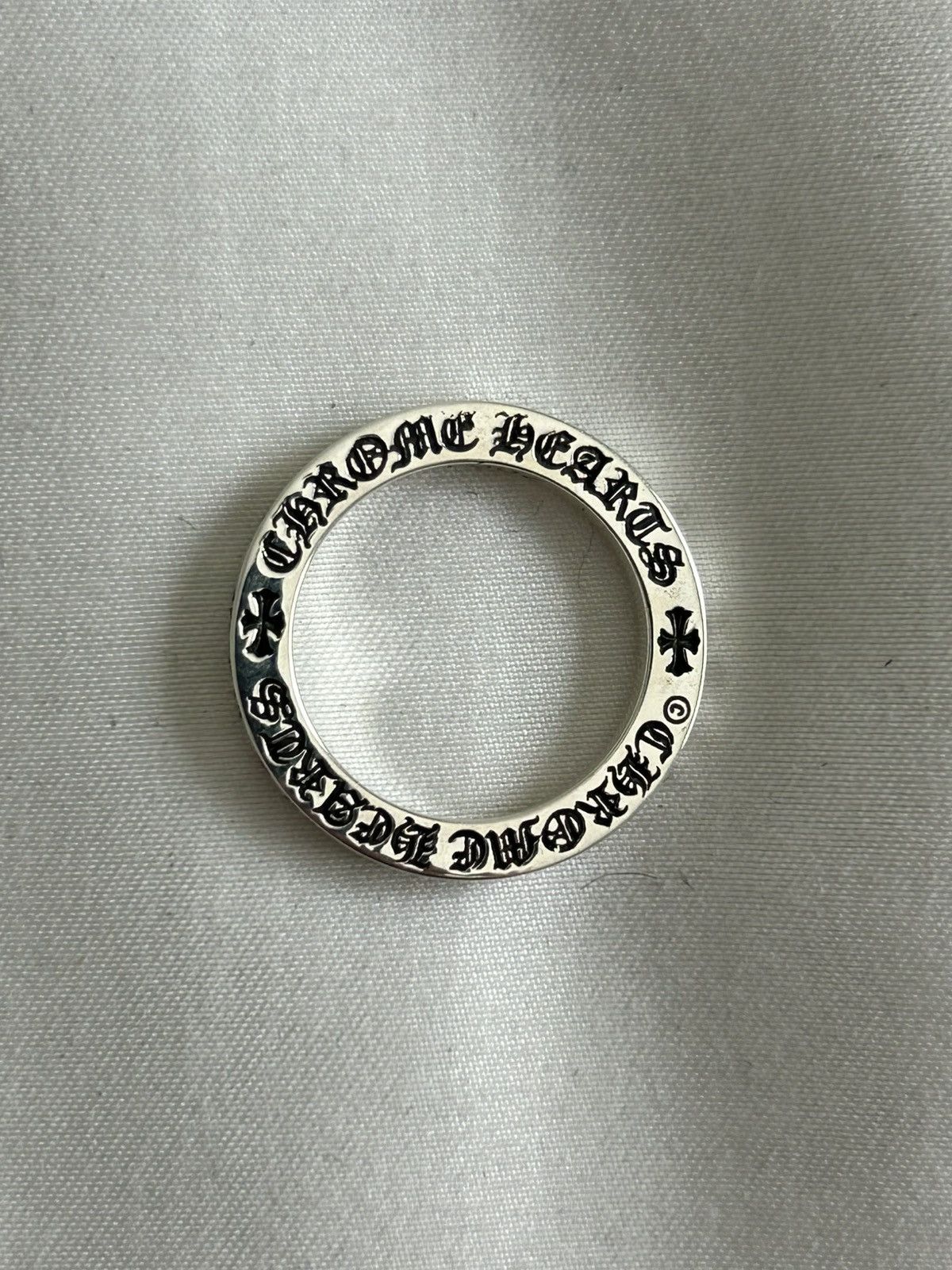 Chrome Hearts Ring 3MM Silver Spacer Las Vegas F You 5 New