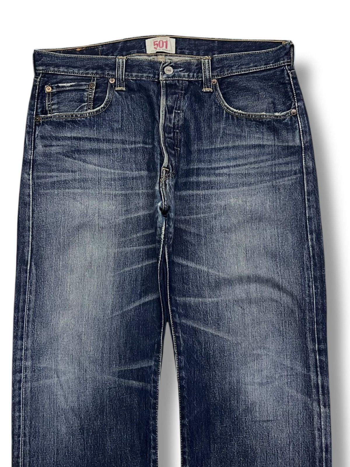 Levi's Vintage Levi’s Lot 501 Original Button Jeans - Japan Market Size US 35 - 4 Thumbnail