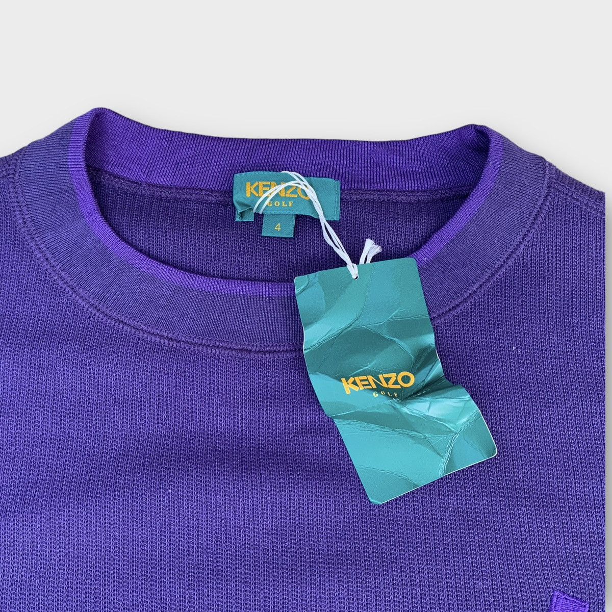 Kenzo Kenzo Golf Crewneck Sweatshirt Embroidered Logo Size US L / EU 52-54 / 3 - 7 Thumbnail