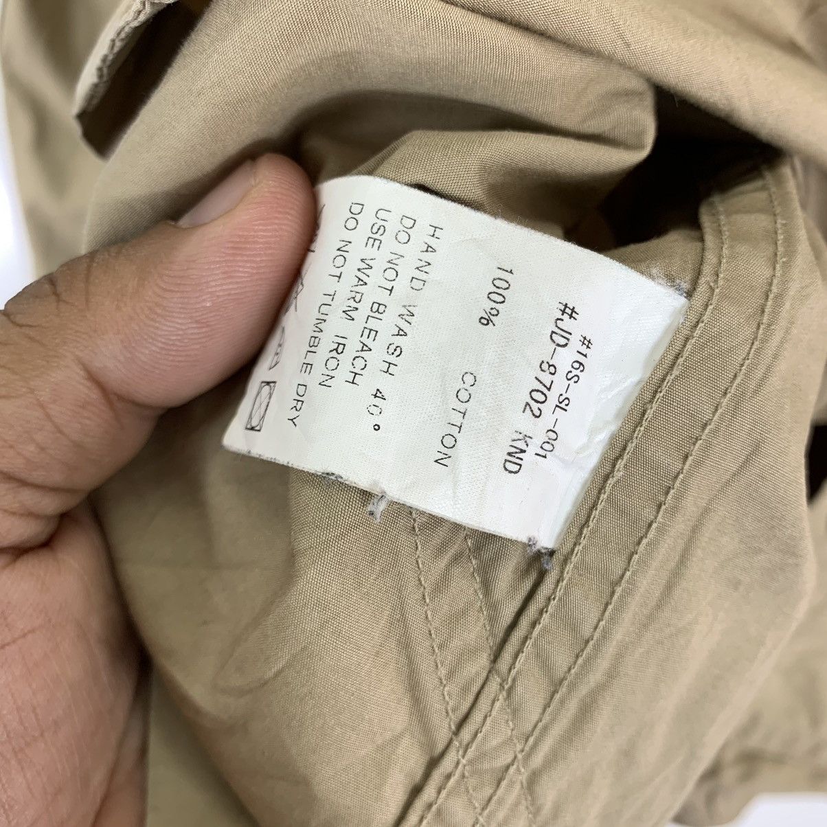 Danton VINTAGE DANTON VETEMENTS DE TRAVAIL BUTTON HOODIE JACKET Size US S / EU 44-46 / 1 - 8 Thumbnail