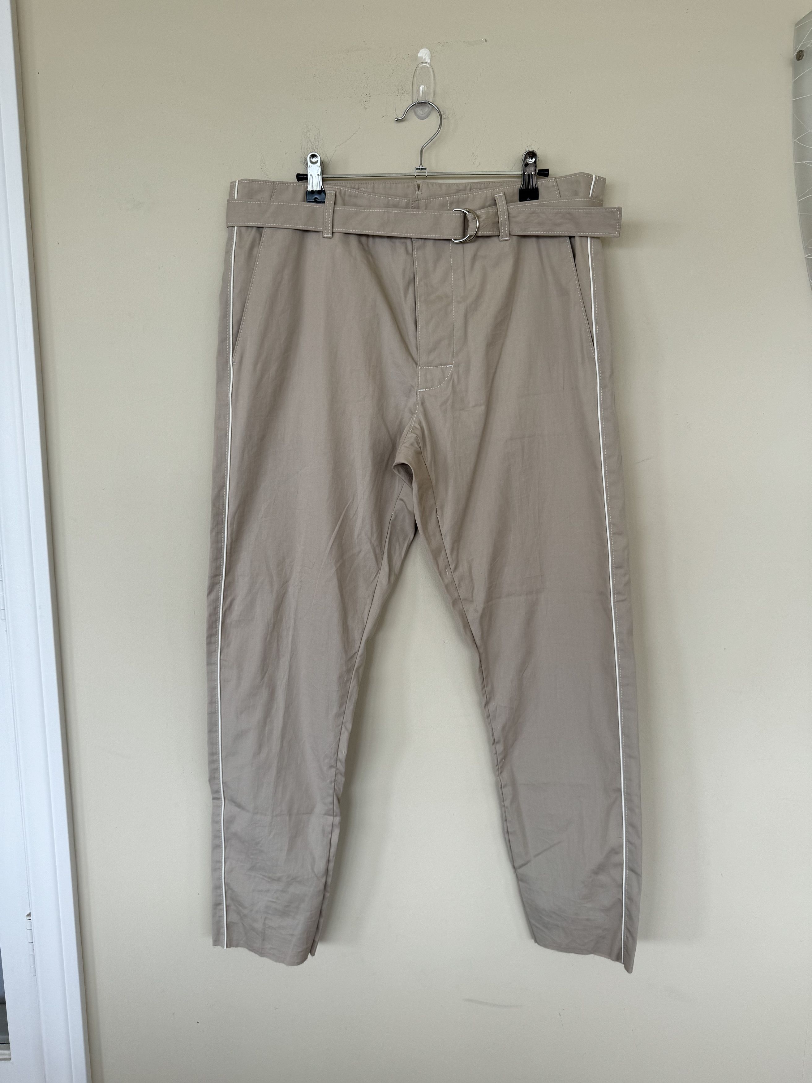 Prada Prada Trousers With Belt Size US 32 / EU 48 - 1 Thumbnail