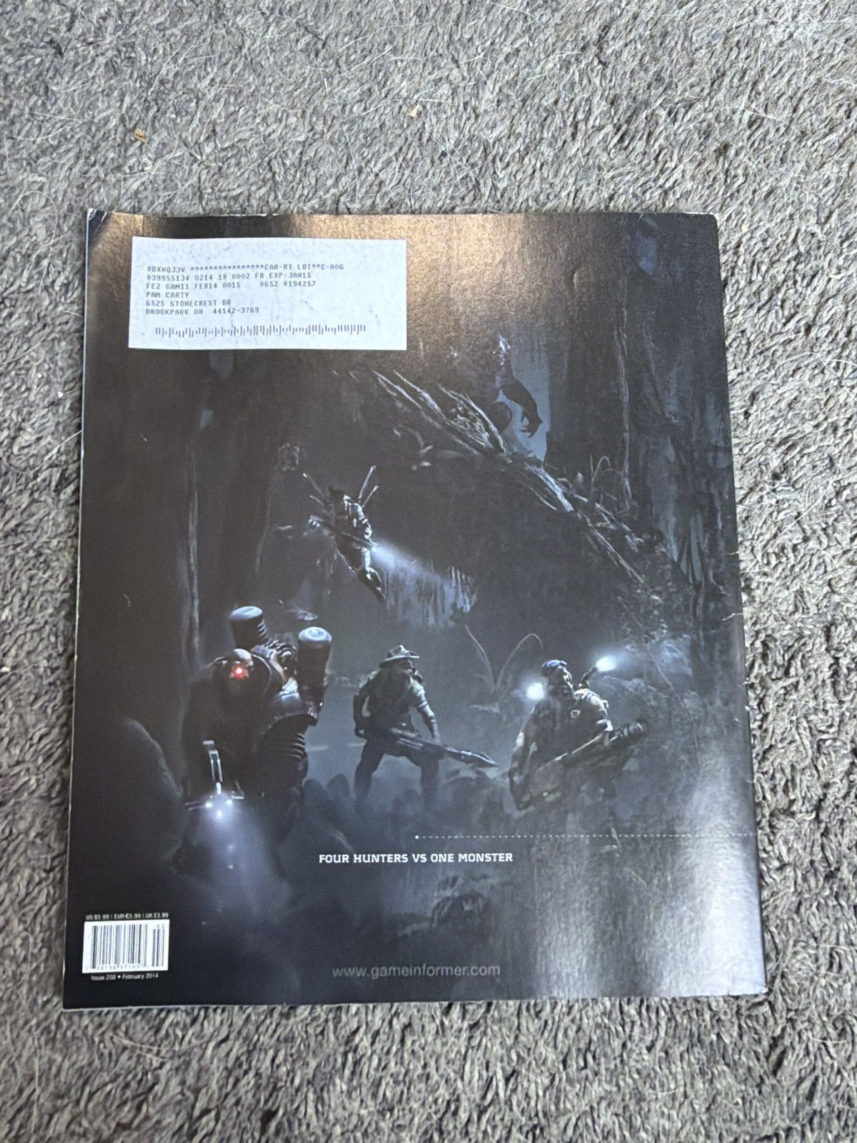 Hypebeast 2014 Game Informer Volume XXIIII Number 2 Issue 250 Size ONE SIZE - 2 Thumbnail