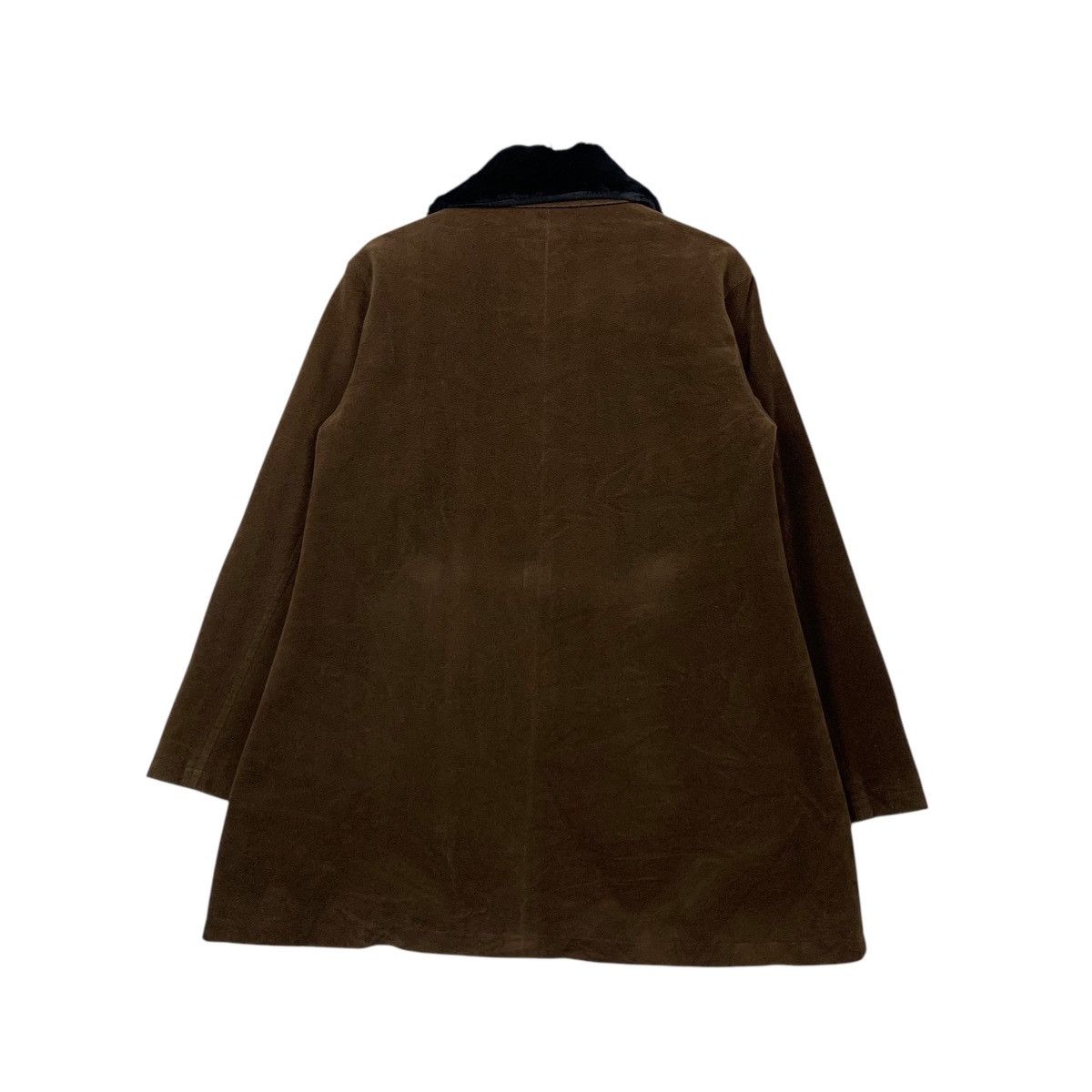 Japanese Brand INED Made in Japan Velvet Collar Coat Jacket #2290-C102 Size US M / EU 48-50 / 2 - 7 Thumbnail