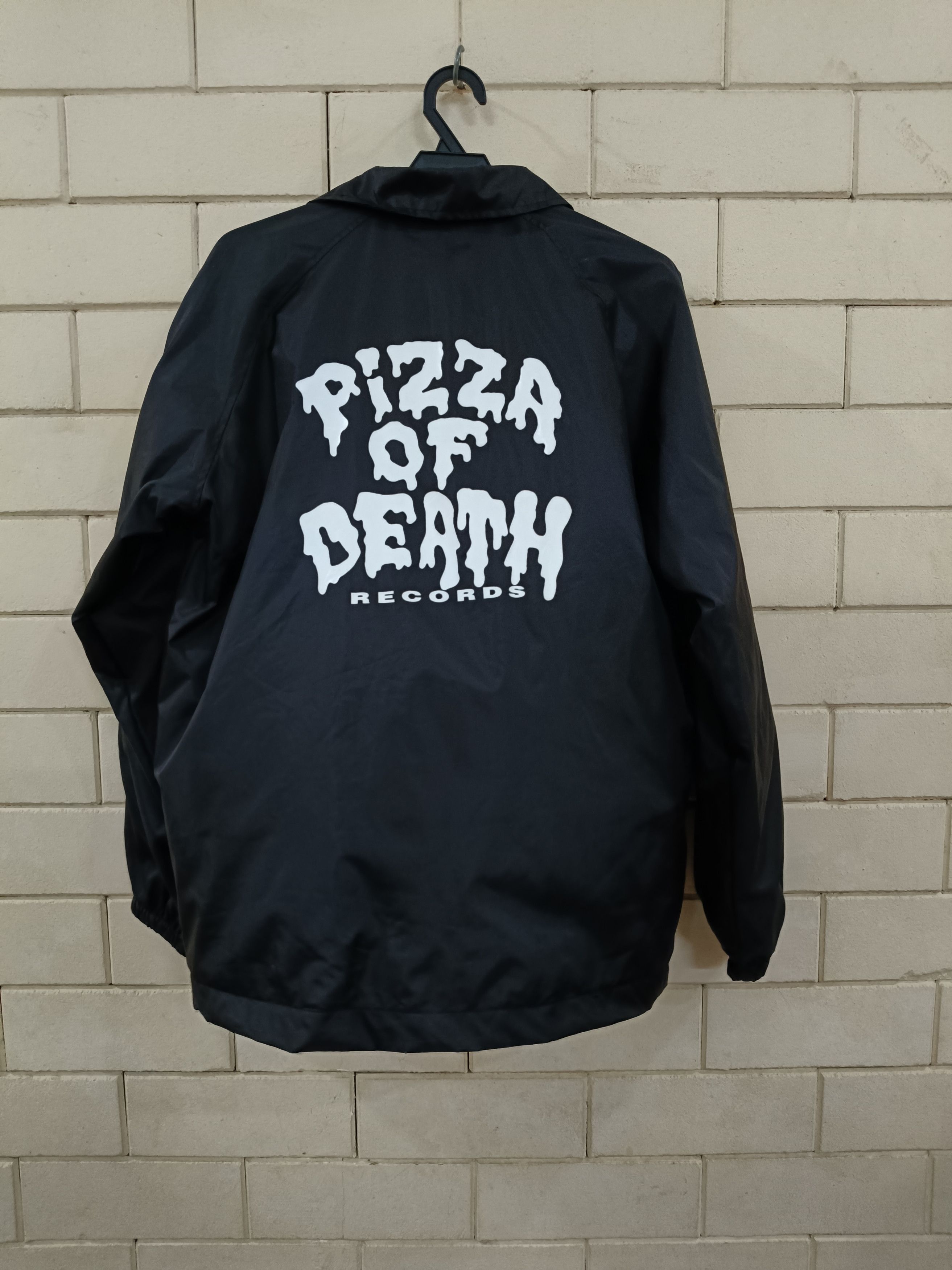 Cardinal of Canada × Vintage Pizza Of Death Record Coach Nylon Jacket Size US M / EU 48-50 / 2 - 3 Thumbnail