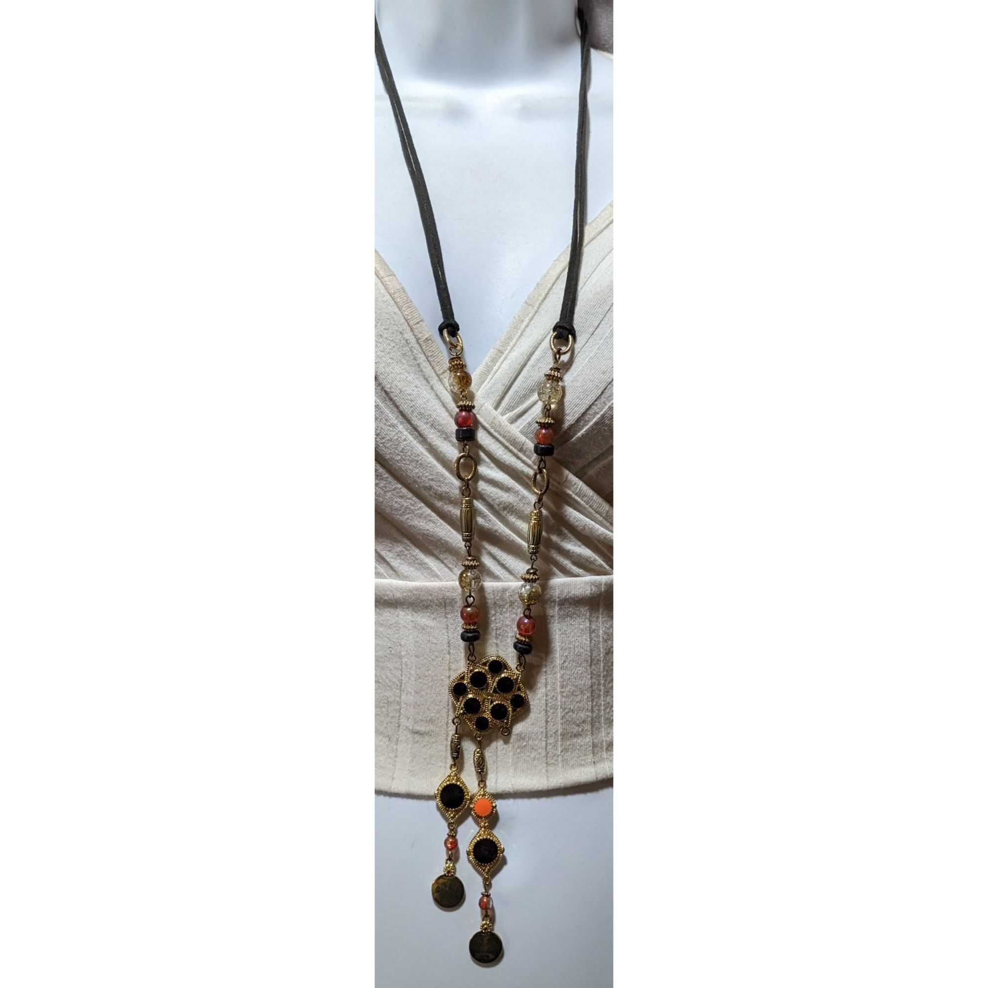 Other Ruby Rd. Beaded Bohemian Tassel Necklace Size ONE SIZE - 7 Thumbnail