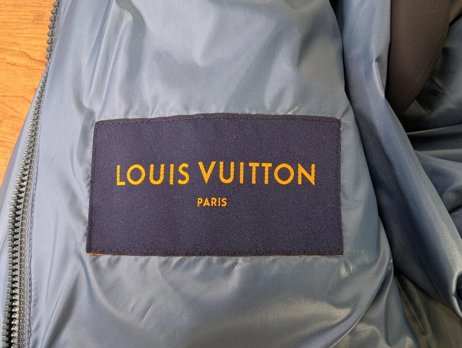 Louis Vuitton Louis Vuitton LVSE Flower Quilted Hoodie Jacket in Blue Size US L / EU 52-54 / 3 - 7 Thumbnail