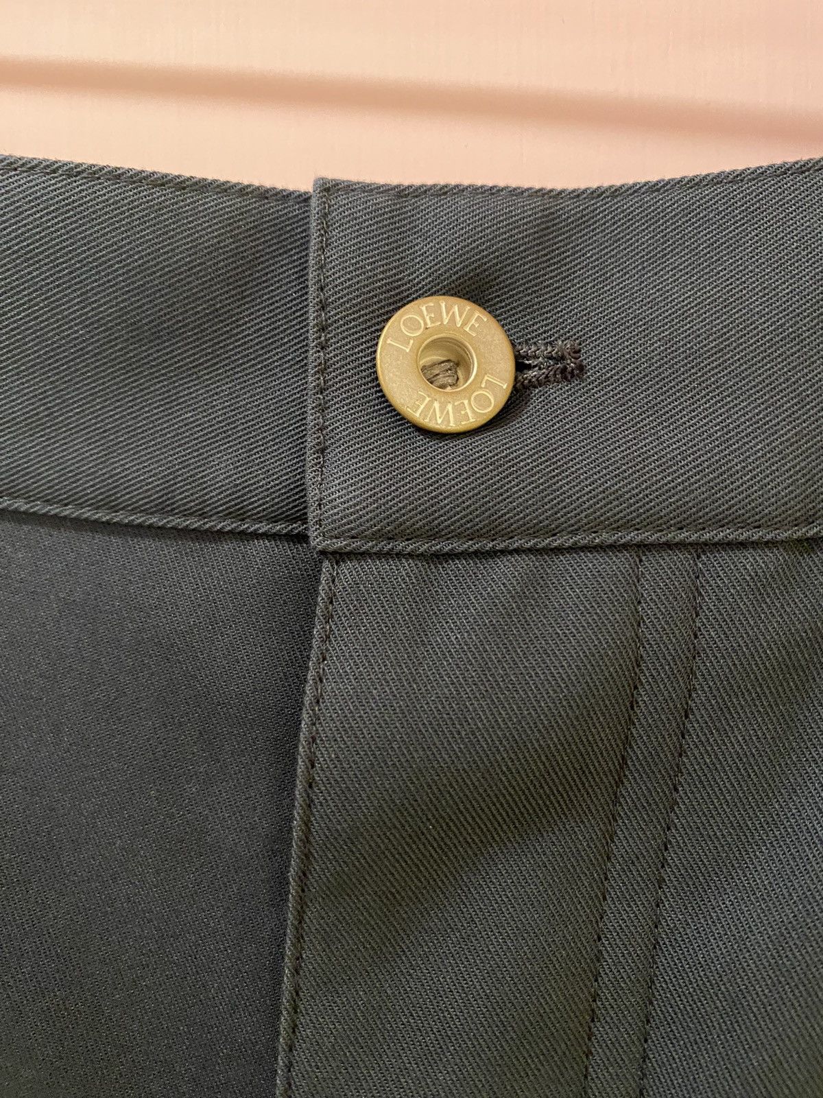 Loewe Loewe slate blue wide leg pants 48 Size US 33 - 5 Thumbnail