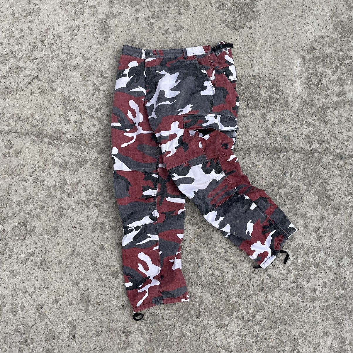 Mki Miyuki Zoku × Vintage Vintage Japanese Style Cropped Pants MKI Miyuki Zolo Camo Size US 34 / EU 50 - 1 Thumbnail