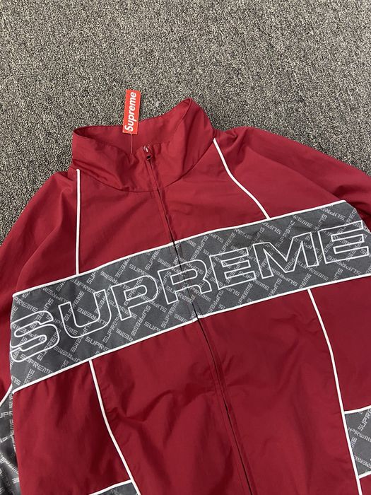 Supreme Supreme Jacquard Panel Track Jacket | Grailed