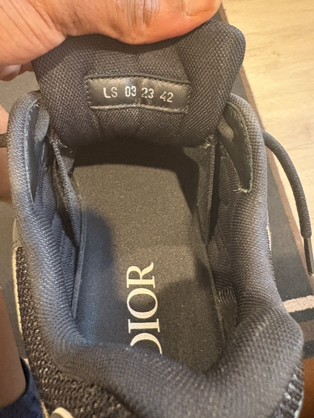 Dior Dior B30 black us 9 Size US 9 / EU 42 - 2 Thumbnail