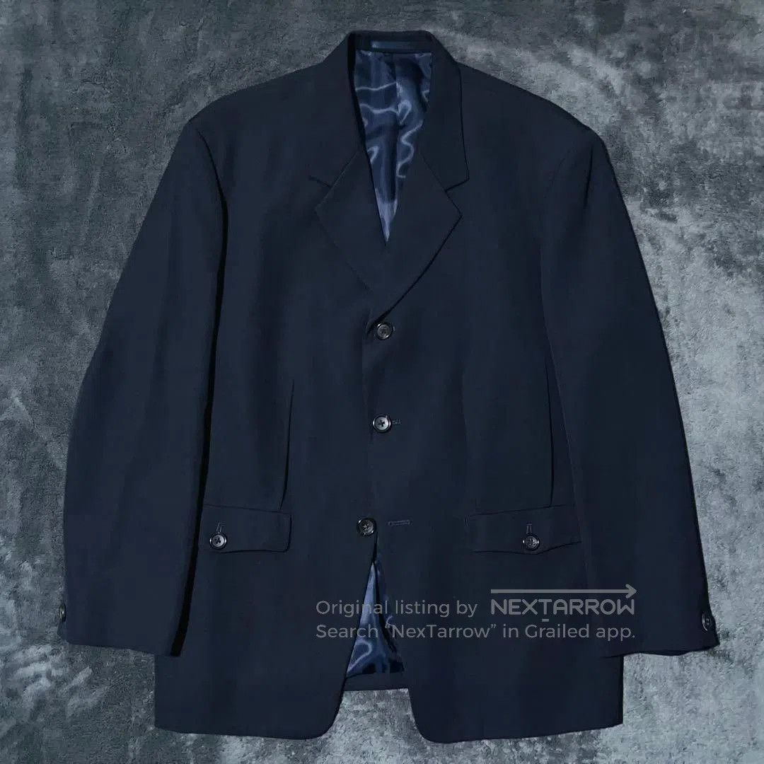 Yohji Yamamoto Yohji Yamamoto Navy Suit Jacket. Size US M / EU 48-50 / 2 - 1 Thumbnail