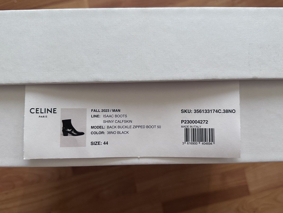 Celine Isaac Buckle Boots Size US 11 / EU 44 - 6 Thumbnail