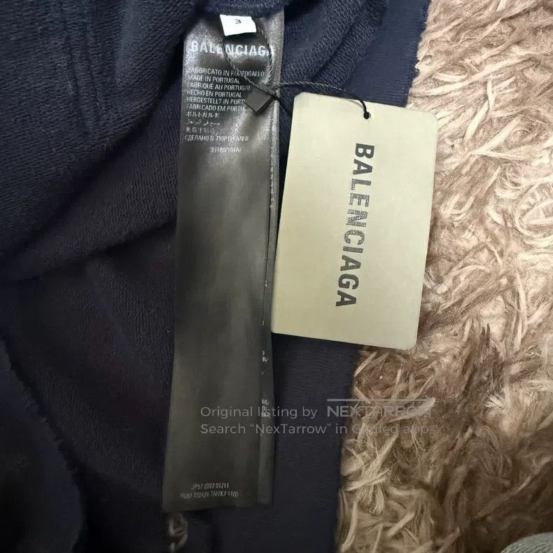 Balenciaga Balenciaga Mud Dyed Warhorse Hoodie Sweatshirt Size US L / EU 52-54 / 3 - 4 Thumbnail
