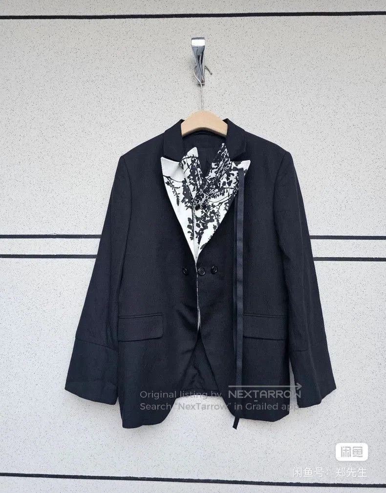 Ann Demeulemeester Ann Demeulemeester Men's Blazer. Size US L / EU 52-54 / 3 - 1 Thumbnail