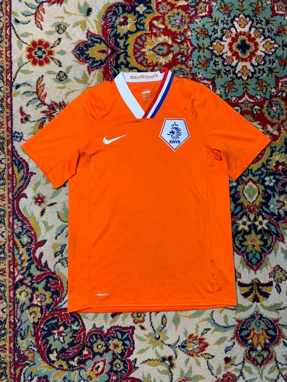 Nike Holland 2008 2010 Nike jersey shirt home Netherlands KNVB Size US S / EU 44-46 / 1 - 1 Thumbnail