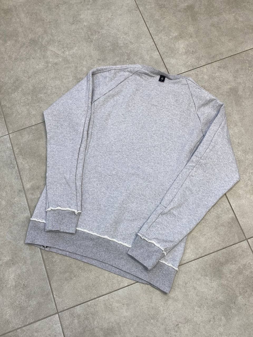 junhashimoto WJK Jun Hashimoto Side Ziper Distressed Finish Sweatshirt Size US L / EU 52-54 / 3 - 4 Thumbnail