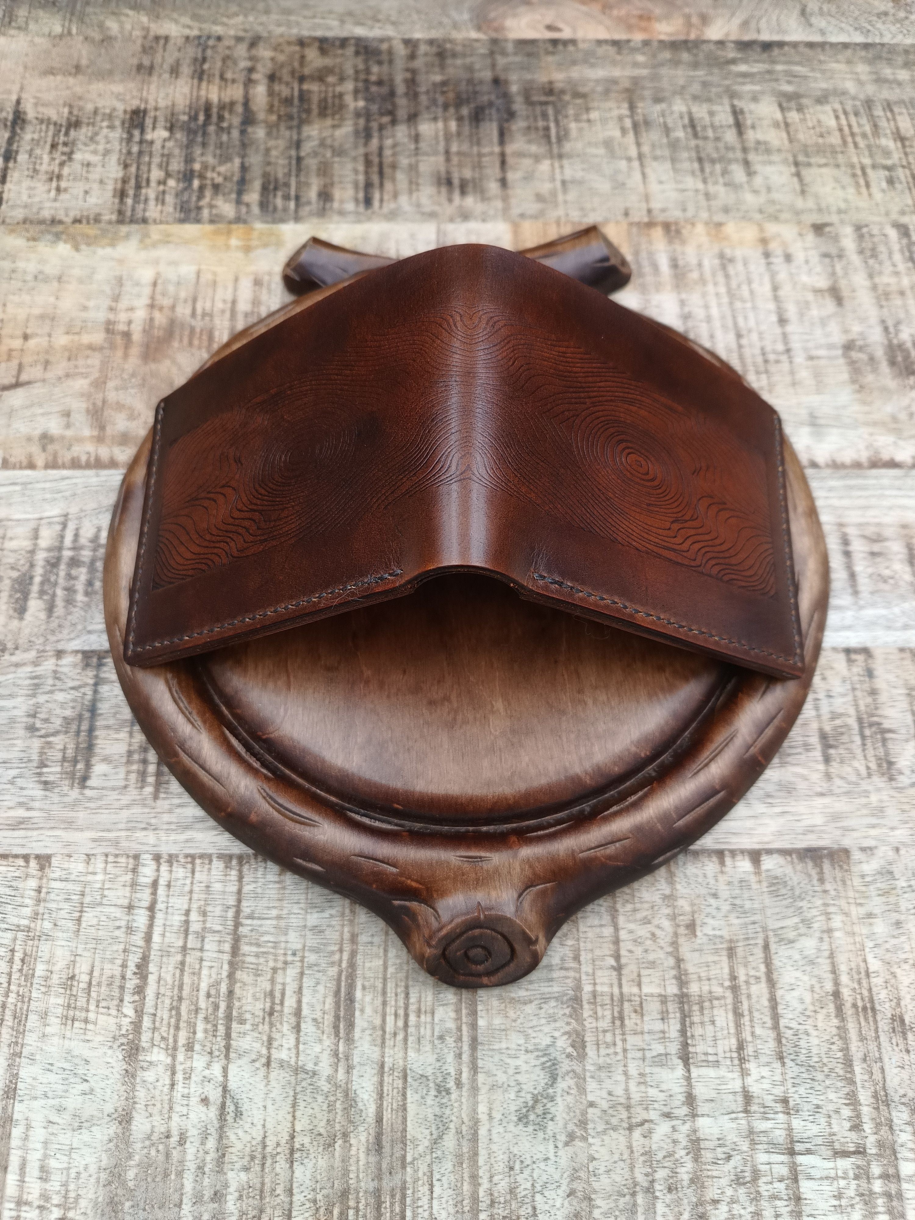 Other Handmade top grain leather wallet cardholder Size ONE SIZE - 3 Thumbnail