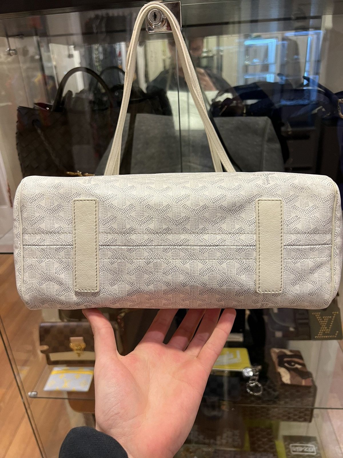 Goyard Goyard Rouette PM Handbag White Size ONE SIZE - 4 Thumbnail