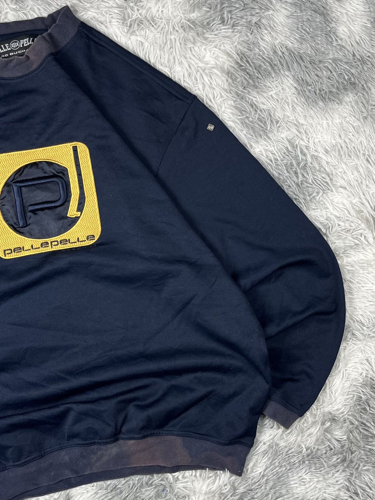 Pelle Pelle Vintage 90s Pelle Pelle Big Logo Sweatshirt Size US M / EU 48-50 / 2 - 4 Thumbnail