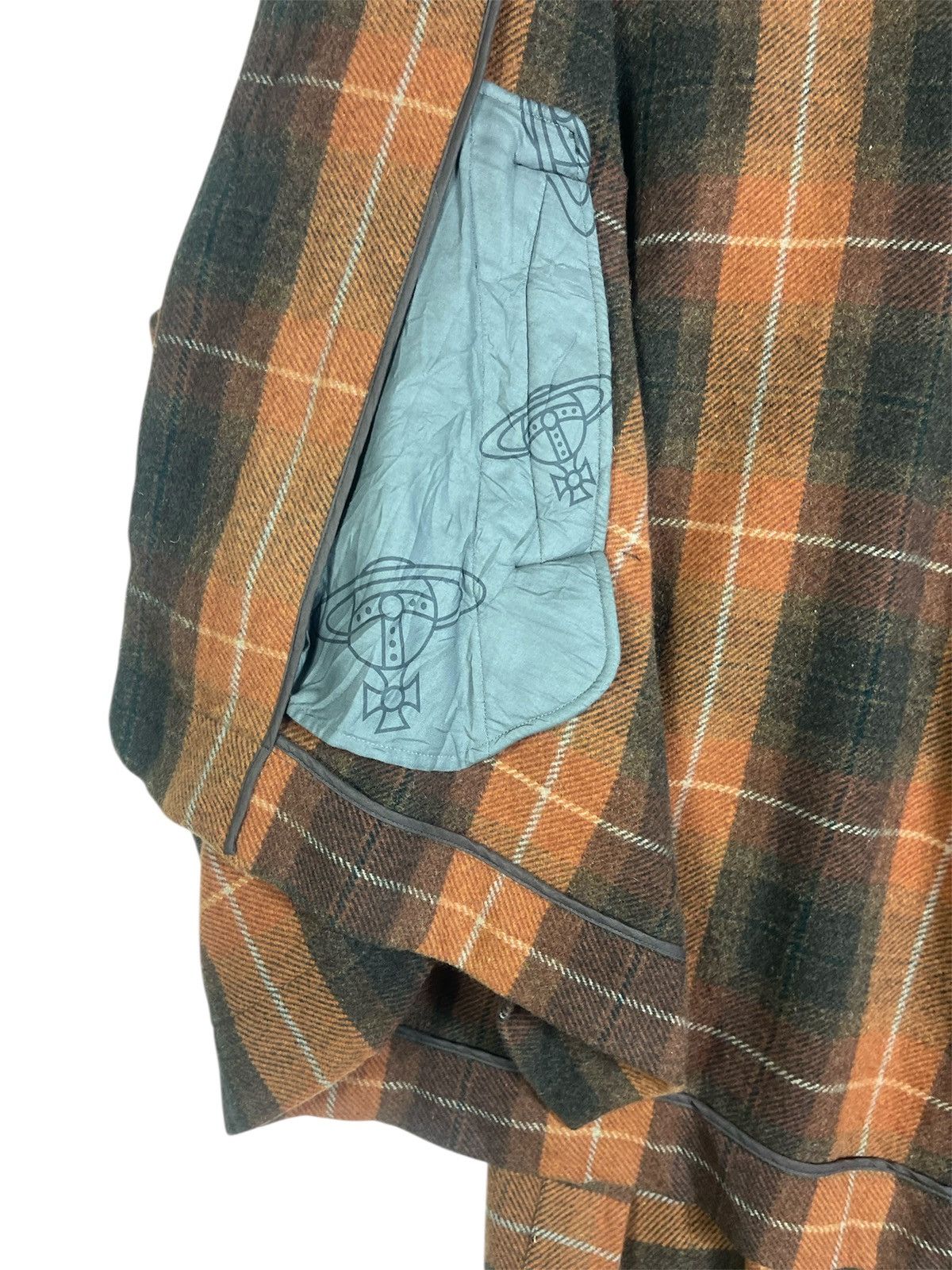 Vivienne Westwood Vivienne Westwood MAN 2-Way Convertible Cape Poncho Jacket Size US XL / EU 56 / 4 - 5 Thumbnail