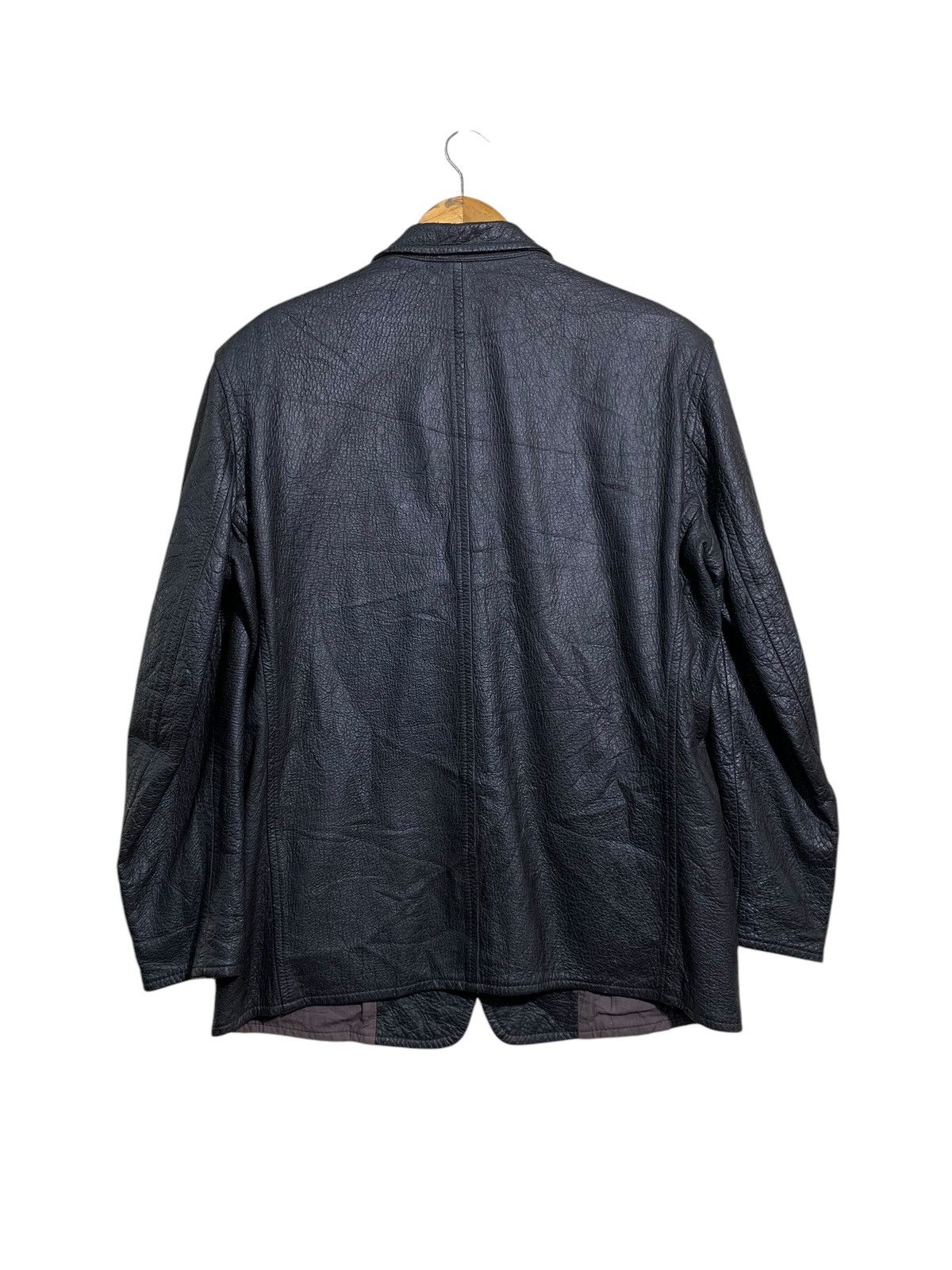 Yohji Yamamoto 🔥RARE VTG AW82 YOHJI YAMAMOTO CAPYBARA LEATHER JACKET Size US M / EU 48-50 / 2 - 6 Thumbnail