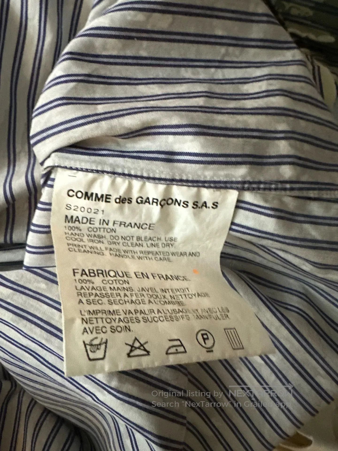 Comme des Garcons Comme des Garçons Camouflage Shirt. Size US M / EU 48-50 / 2 - 4 Thumbnail