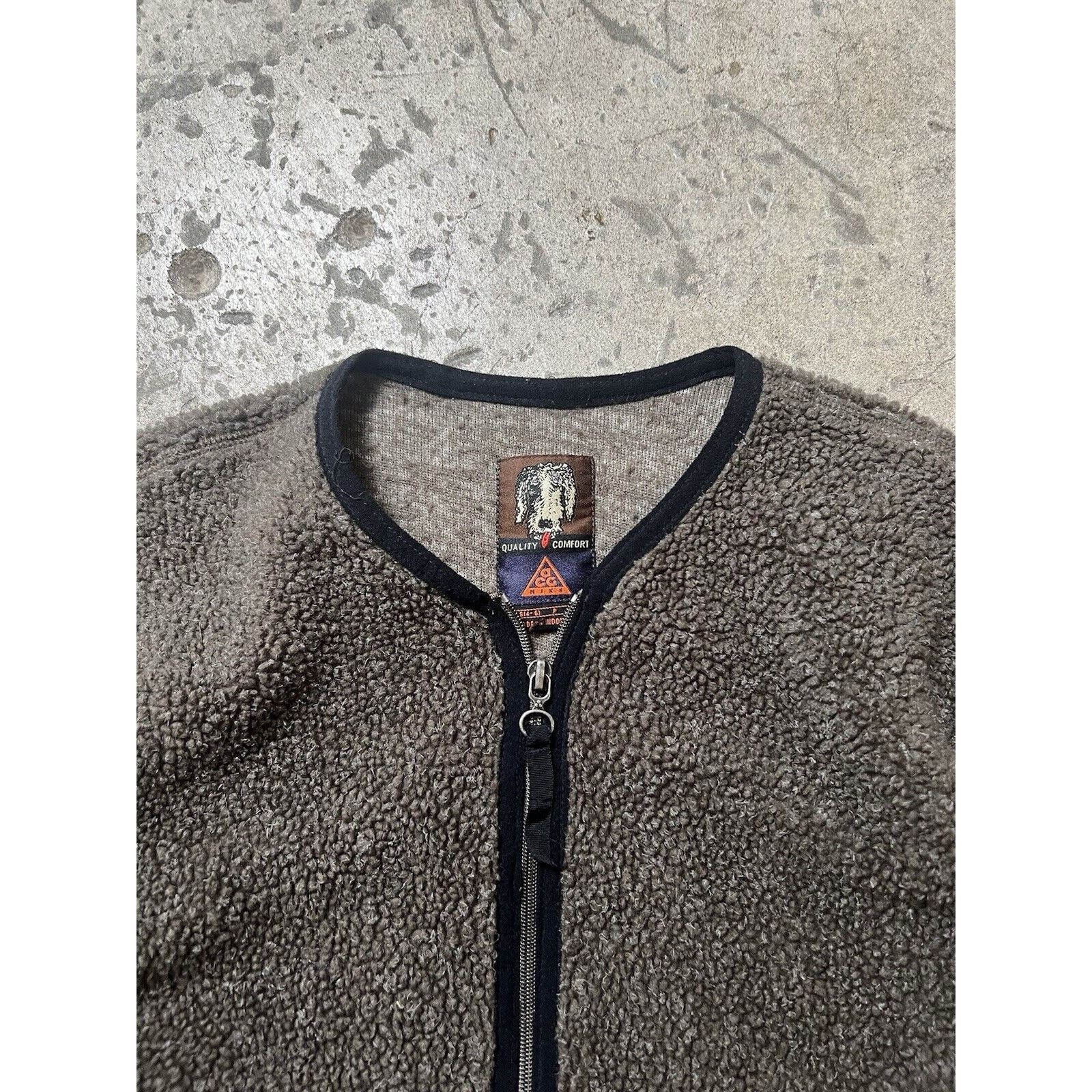 Nike ACG RARE! Vintage Nike ACG Deep Pile Full-zip Cardigan Size S Size S / US 4 / IT 40 - 3 Thumbnail
