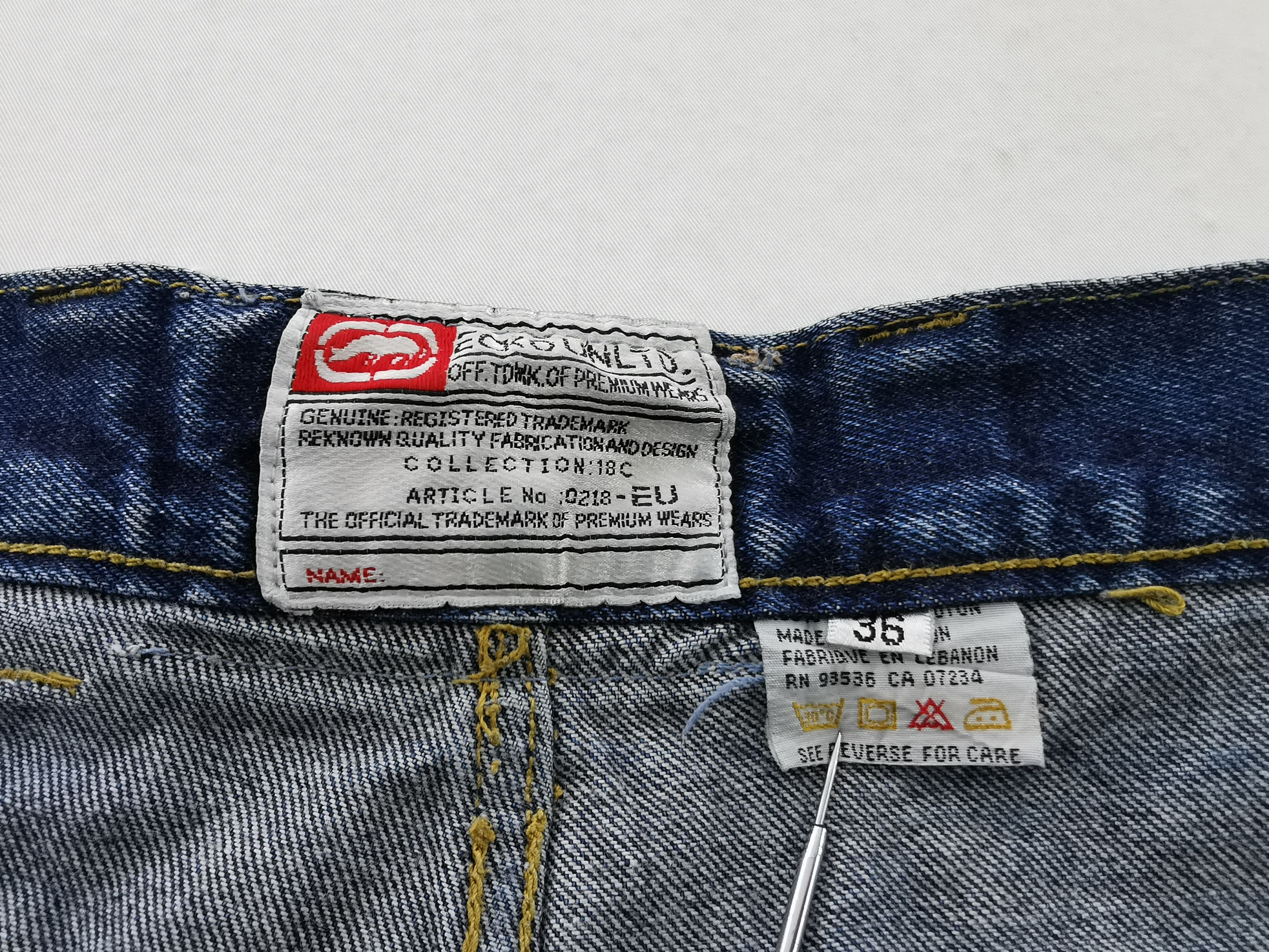 Ecko Unltd. Distressed Ecko Unltd Baggy Carpenter Denim Jeans Size 36 Size US 36 / EU 52 - 13 Thumbnail