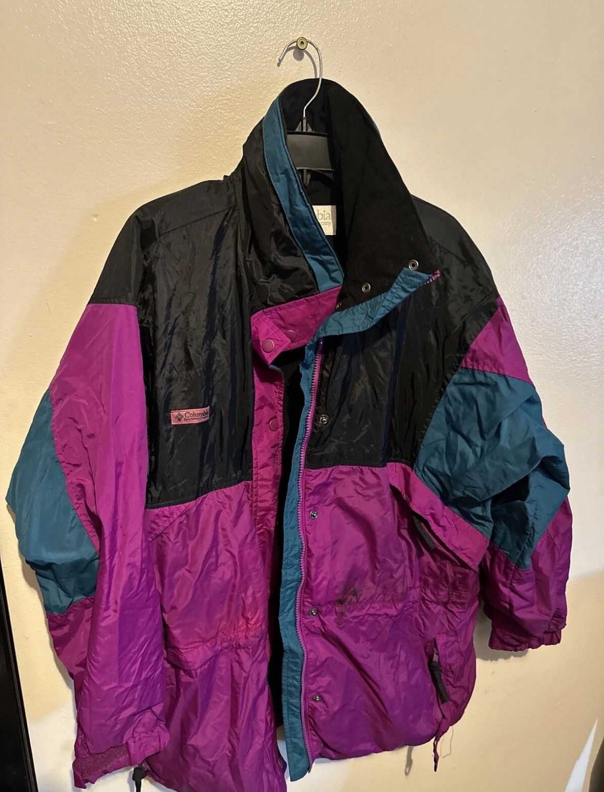 Columbia Columbia Sportswear Vintage Track Jacket Size XL 1990s Size US XL / EU 56 / 4 - 1 Thumbnail