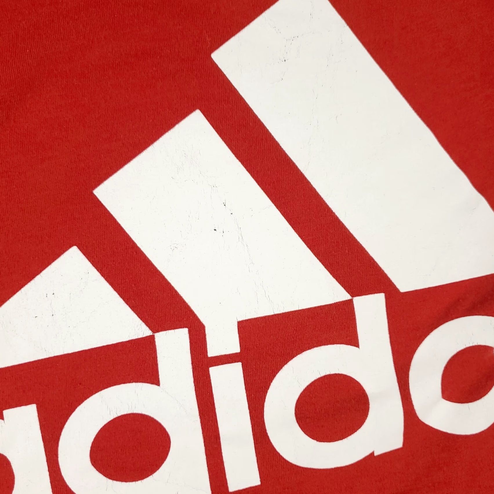 Adidas adidas T Shirt Mens Large Red Logo Casual Short Sleeve Adult Size US L / EU 52-54 / 3 - 6 Thumbnail