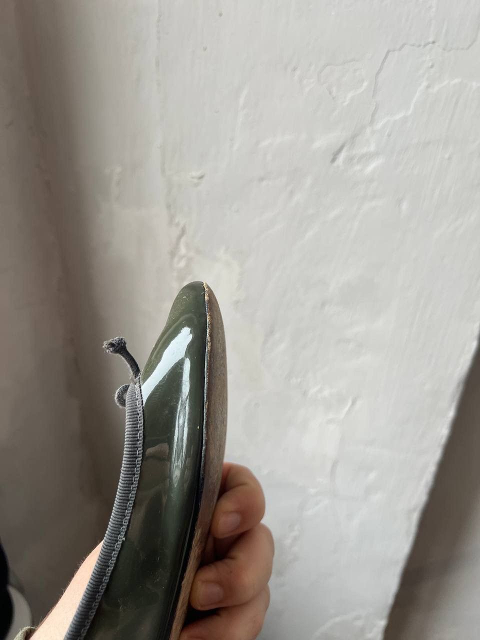 Repetto REPETTO PARIS GREEN GLANZ CAMILLE RUBBER BALLAT FLATS SZ 36 Size US 6 / IT 36 - 17 Thumbnail