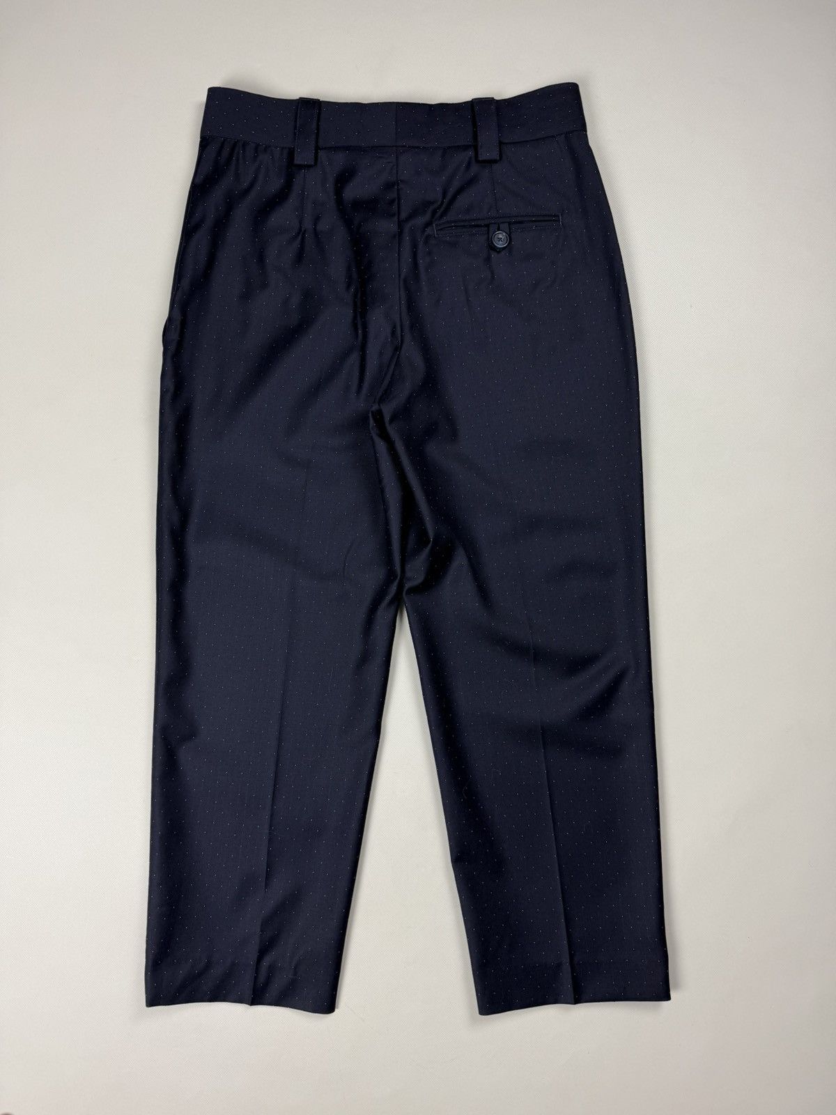 Acne Studios Acne Studios Trea Dot Suit Cropped Wool Dress Pants Trousers Size 25" / US 0 / IT 36 - 15 Thumbnail