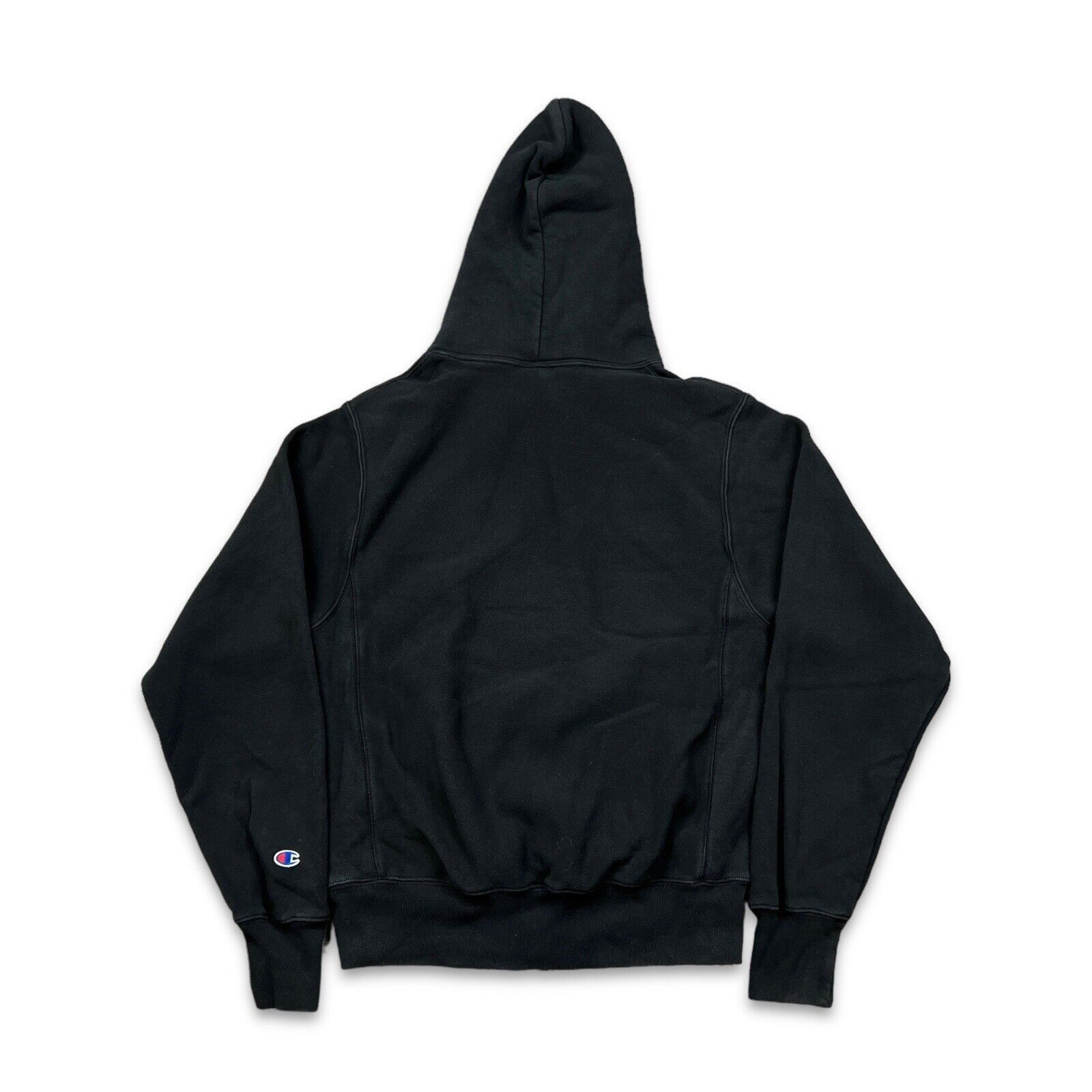 Champion × Vintage Champion Hoodie Small Reverse Weave Script Hooded Sweatshirt Size US S / EU 44-46 / 1 - 4 Thumbnail