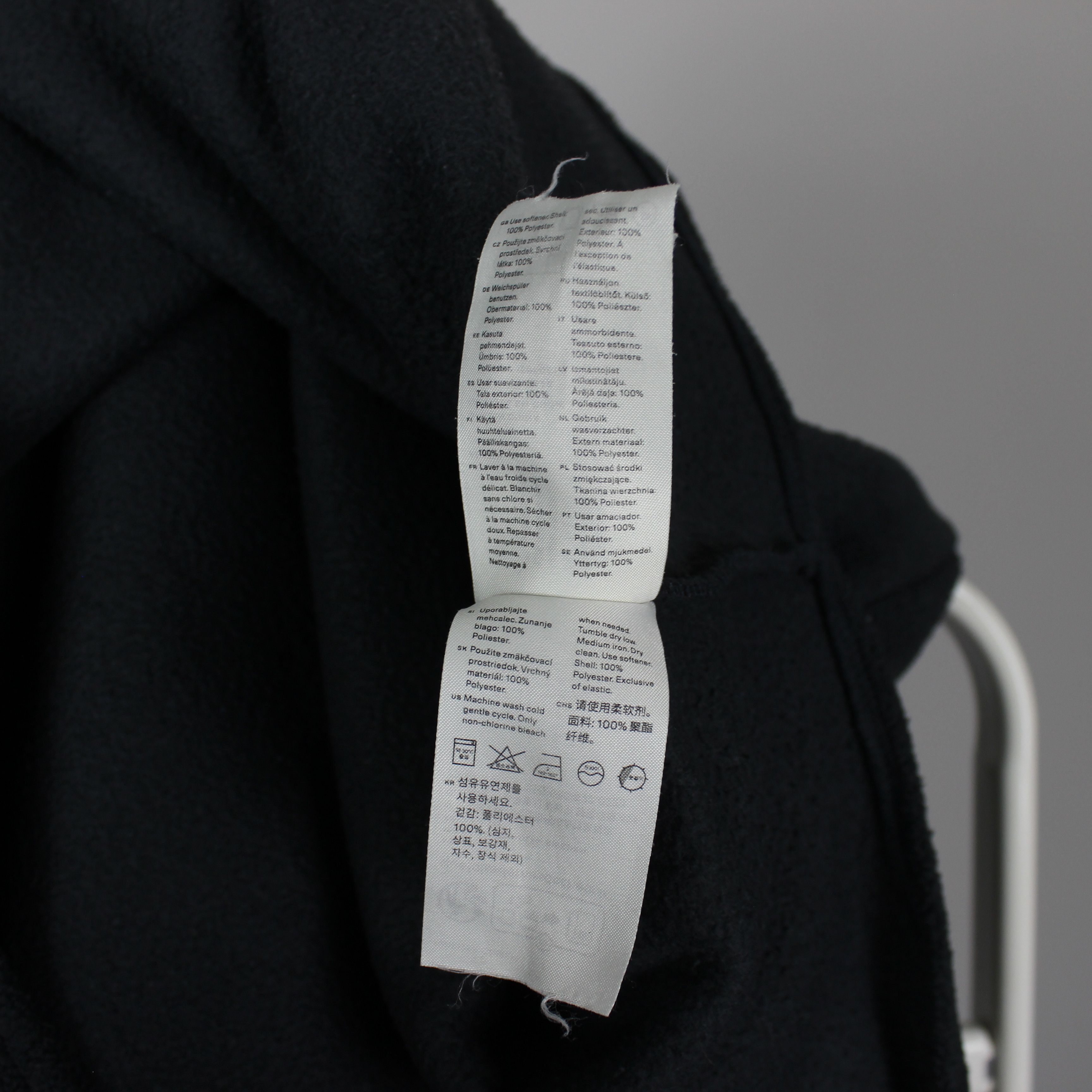 Arket Arket fleece jumper men black M L Size US M / EU 48-50 / 2 - 9 Thumbnail