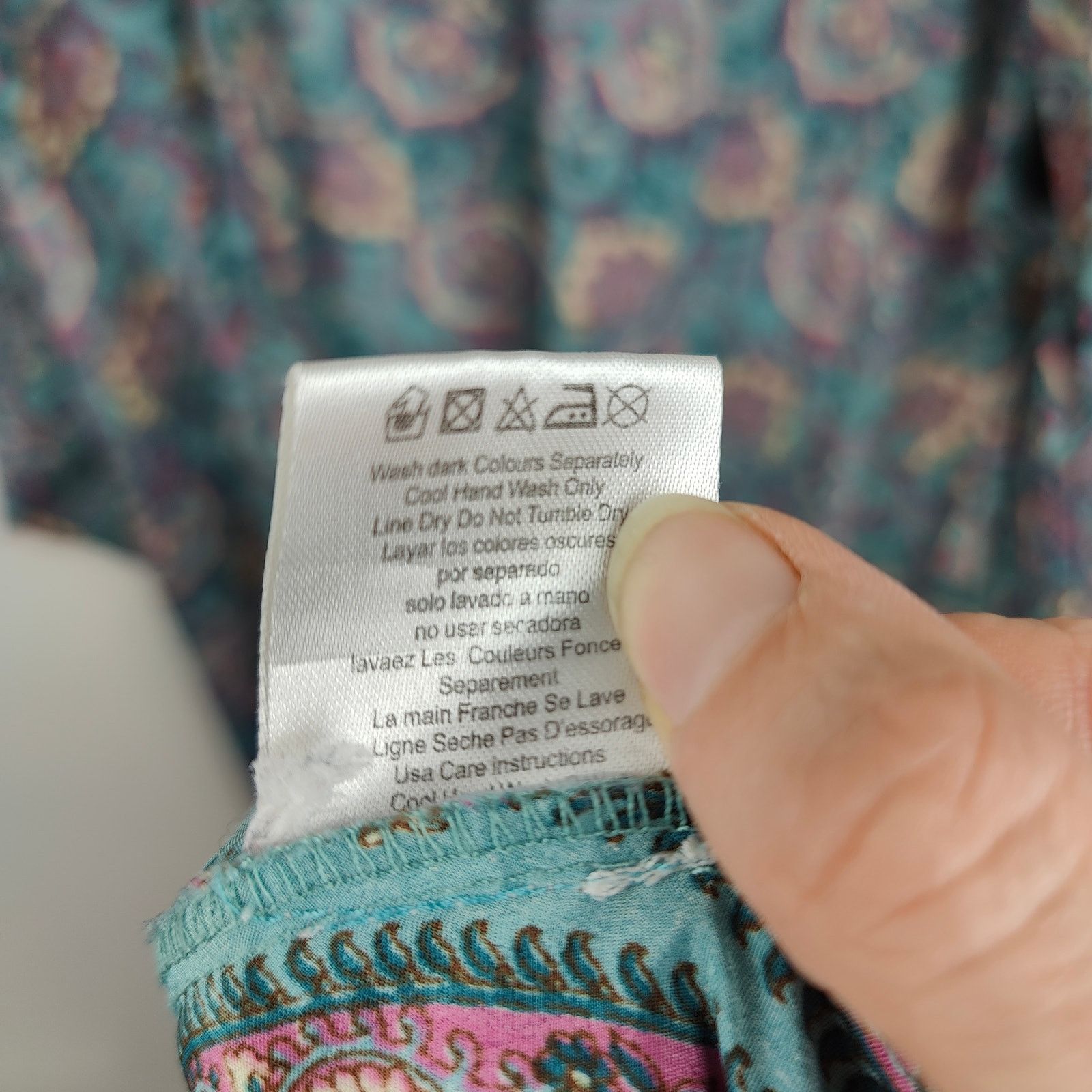 Other Karma Highway Duster Cardigan Womens One Size Blue Paisley Size ONE SIZE - 10 Thumbnail