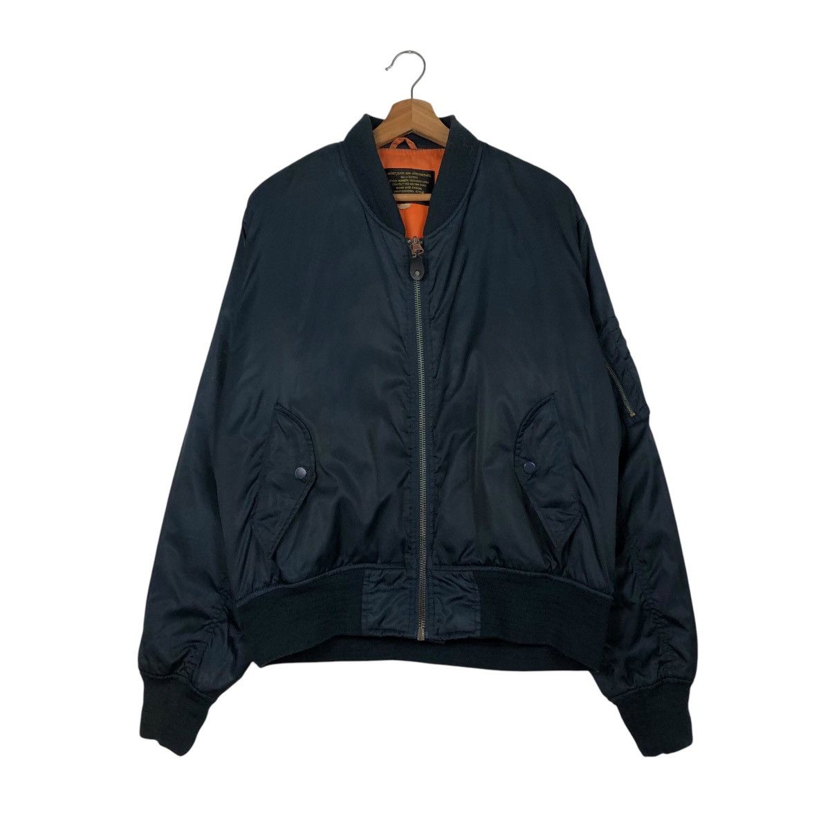 Japanese Brand × Vintage 📌Vintage Bomber Jacket Reversible Be-J For Parachute Design Size US L / EU 52-54 / 3 - 2 Thumbnail