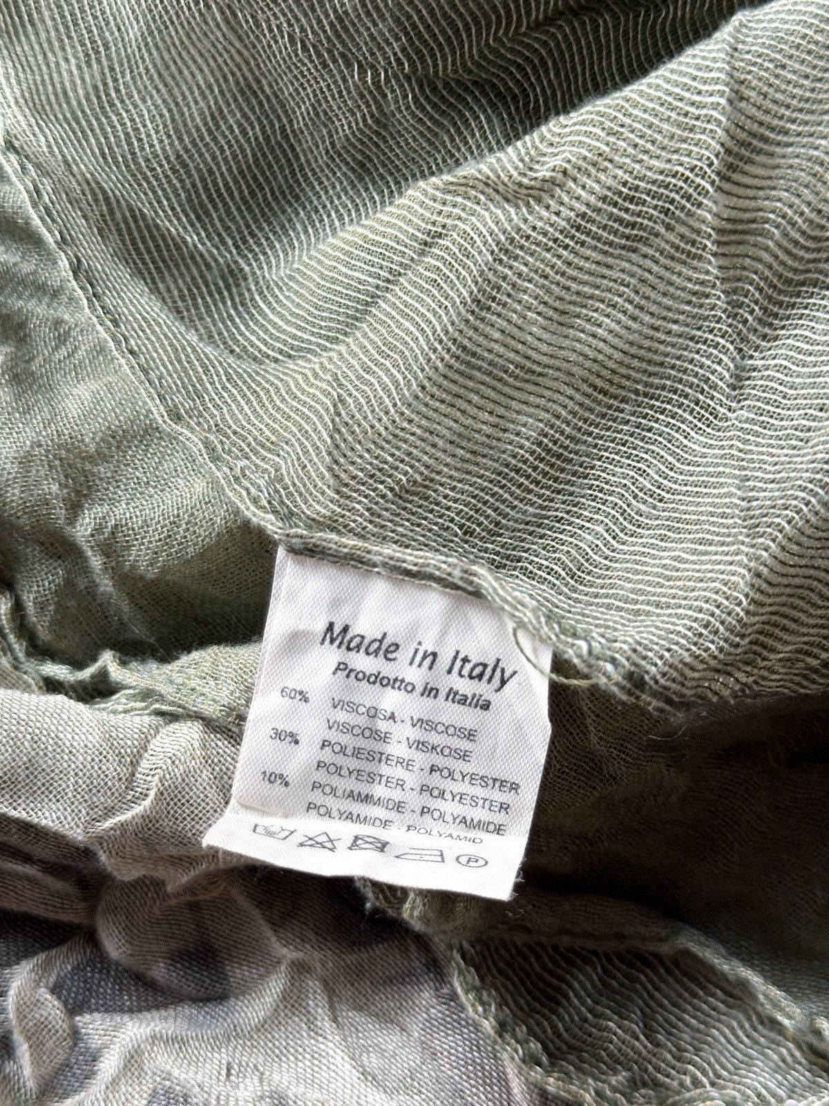 Tornado Mart 2000s Tornado Mart Crinkle Layer Scarf Size ONE SIZE - 6 Thumbnail