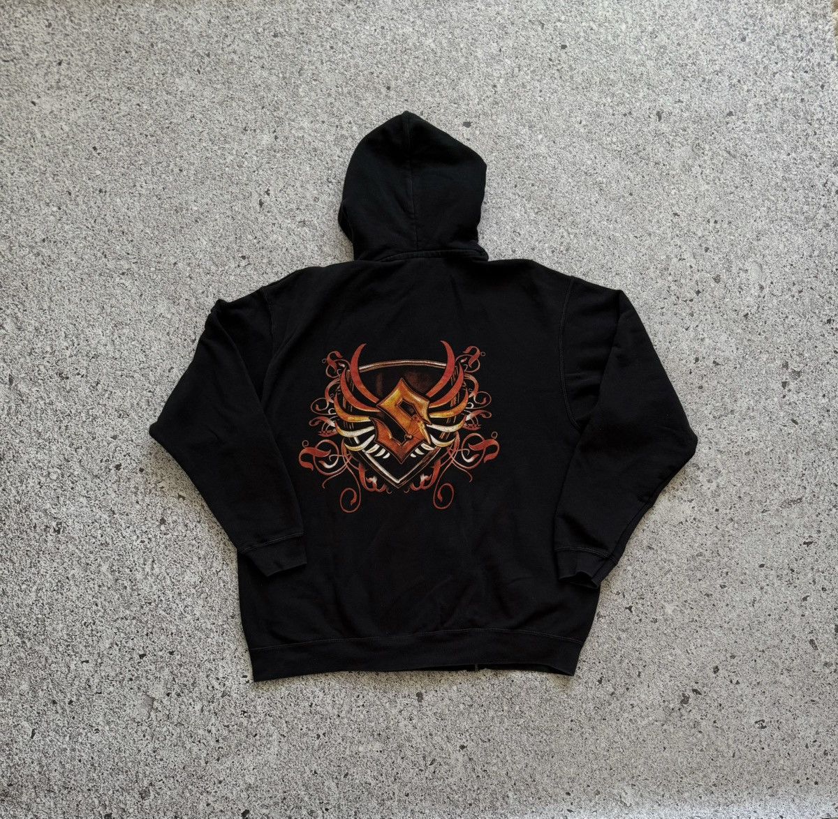 Band Tees × Vintage Vintage 2010 Sabaton Coat Of Arms Rock Band Retro Hoodie Size US XXL / EU 58 / 5 - 6 Thumbnail