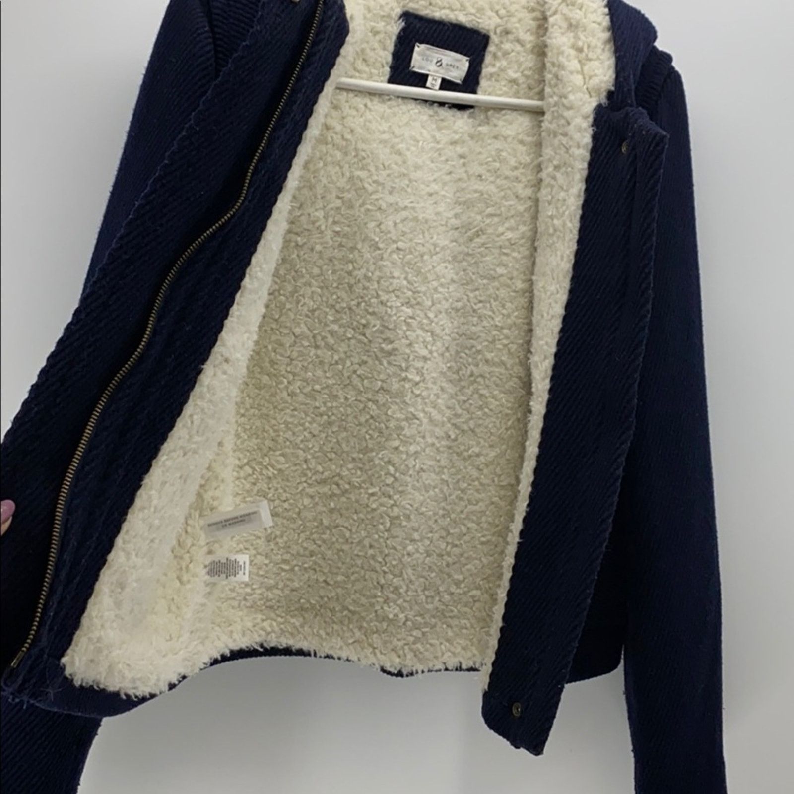 Lou & Grey Lou & Grey Sherpa lined jacket blue wool blend interior M Size M / US 6-8 / IT 42-44 - 4 Thumbnail