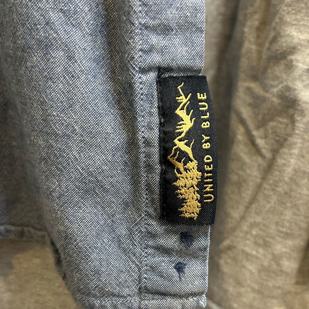 United By Blue United By Blue Chambray Shirt Medium Eco Outdoor Vibe Size US M / EU 48-50 / 2 - 4 Thumbnail
