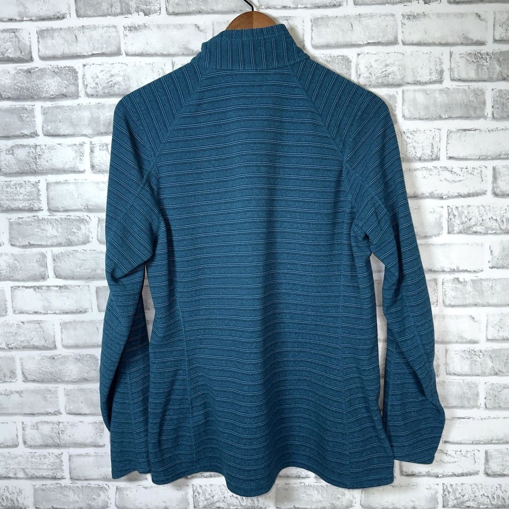 The North Face The North Face Pullover Hoodie Womens Size L Blue Half-Zip 100% Polyester Size L / US 10 / IT 46 - 5 Thumbnail