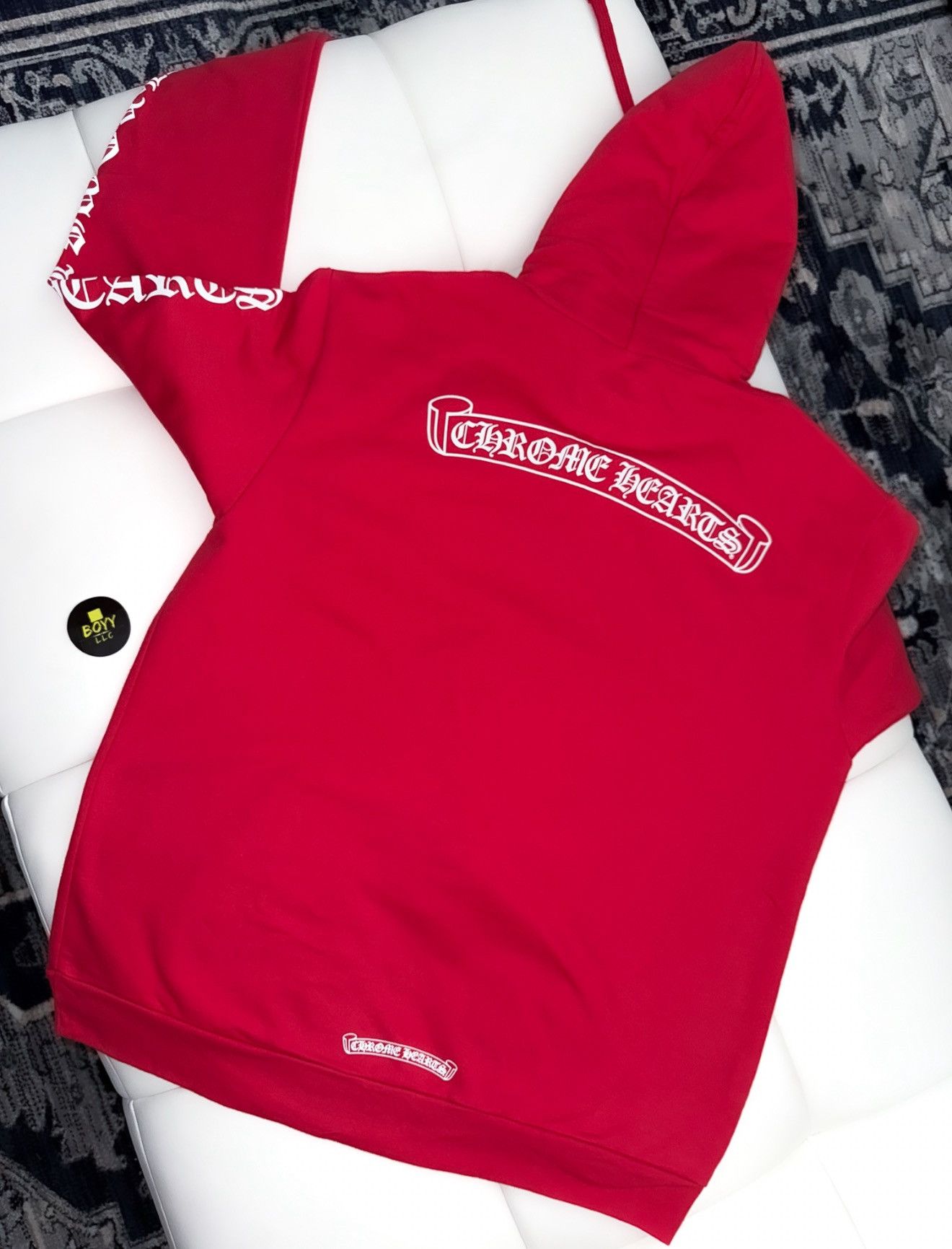 Chrome Hearts Chrome hearts logo hoodie Size US XL / EU 56 / 4 - 1 Thumbnail