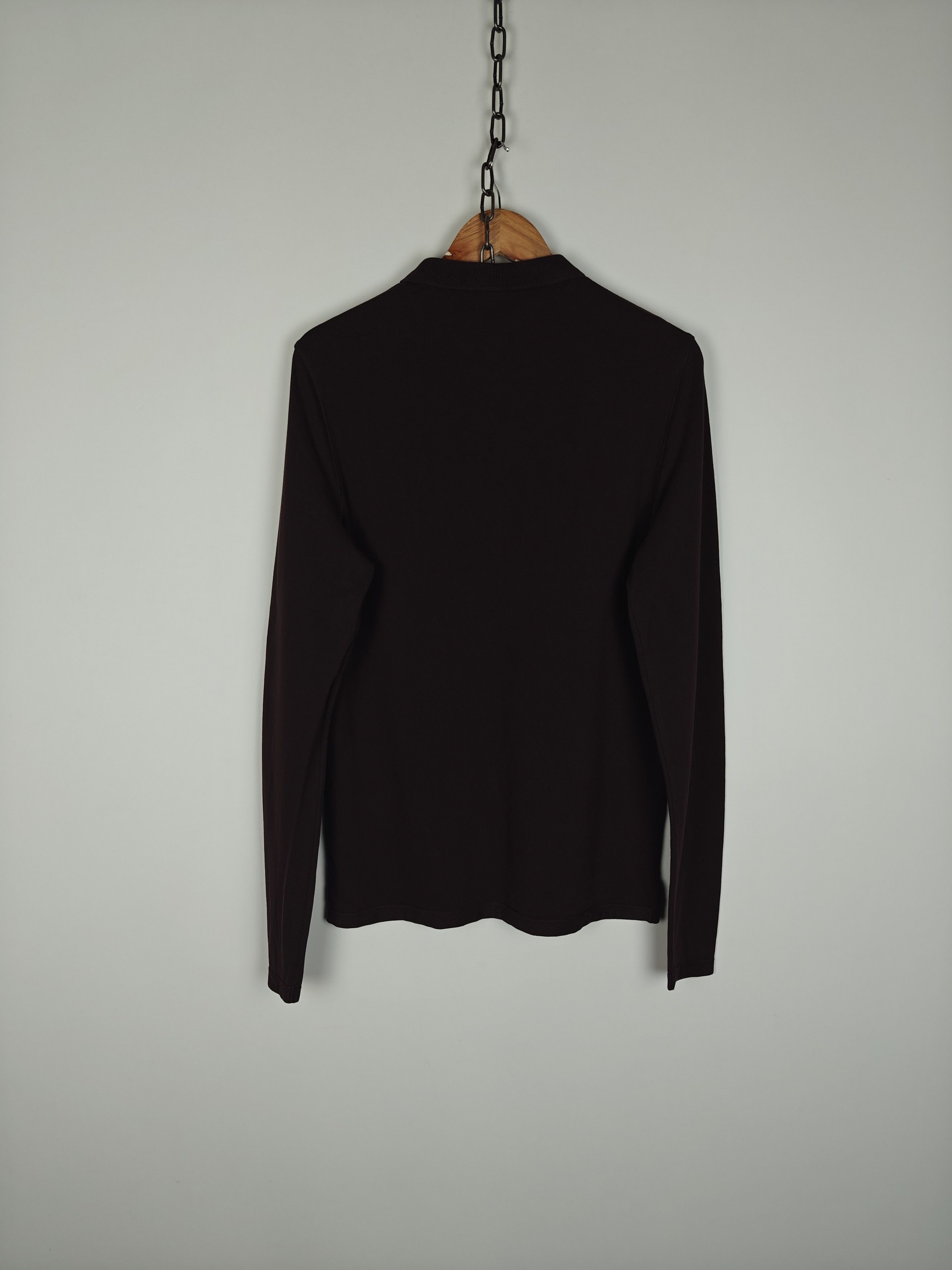 Allsaints Allsaints Longsleeve Brown Pullover Reform Polo M Size US M / EU 48-50 / 2 - 7 Thumbnail