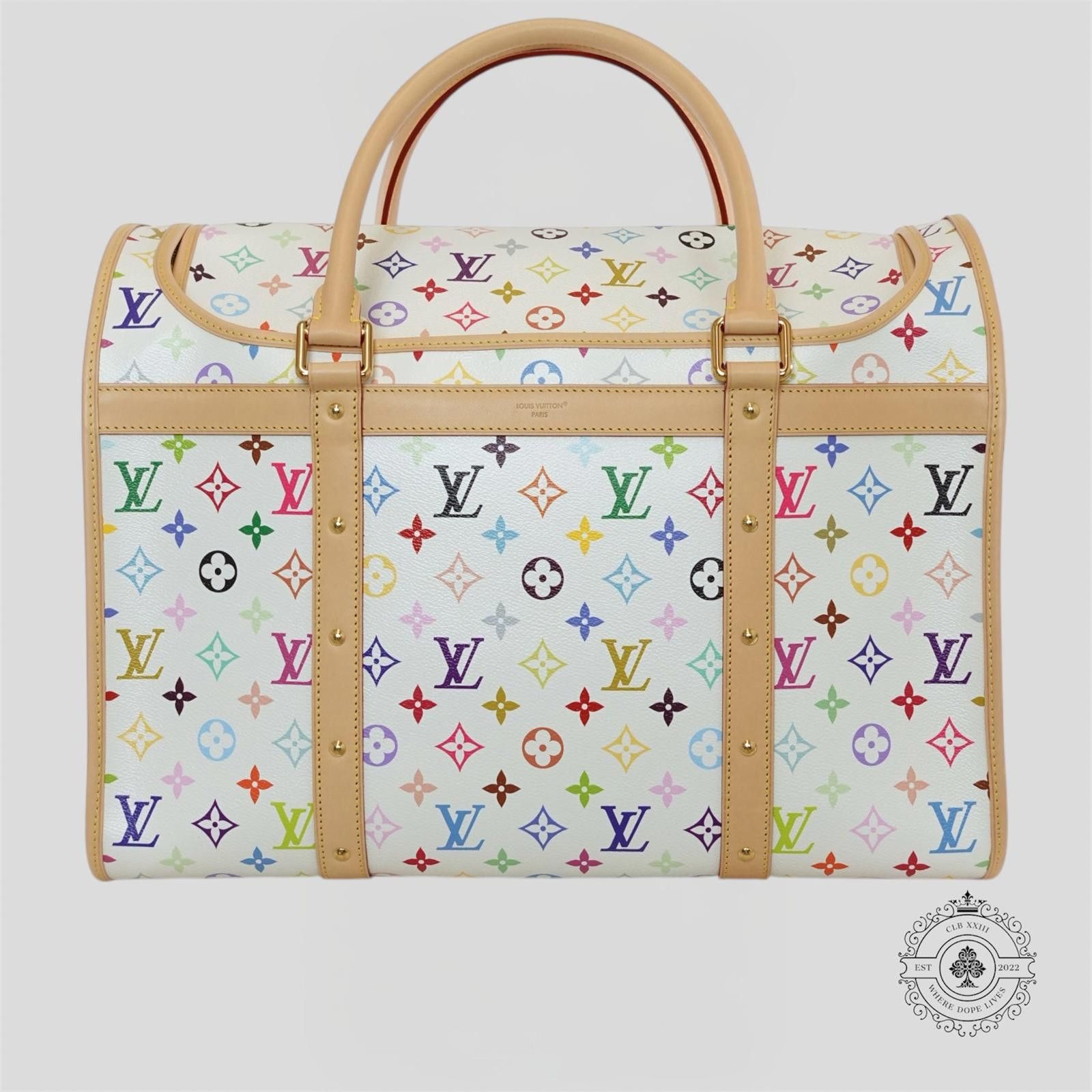 Louis Vuitton Louis Vuitton x Takashi Murakami Dog Bag in White Size ONE SIZE - 1 Thumbnail